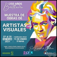 El Espíritu de Beethoven - Muestra de Artistas Visuales - Jueves, 07 de Enero de 2021